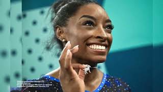 Gold for Simone Biles at 2024 Olympics Gymnastics All Around Final  A Triumph for the Ages [upl. by Leirol]