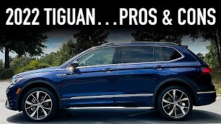 Pros amp Cons of the 2022 VW Tiguan R Line [upl. by Cattier972]