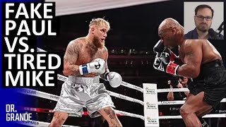 Fake Boxer and Retired Champion Pull Off Reckless Cash Grab  Jake Paul vs Mike Tyson Analysis [upl. by Weihs]