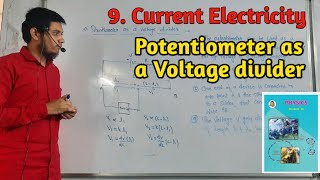 Potentiometer as a Voltage divider Current Electricity class 12 Maharashtra boardby Aamer sir [upl. by Elsa]