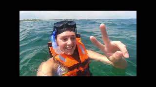 Snorkeling in Puerto Morelos Mexico 🇲🇽🐠🤿 [upl. by Aitnyc]