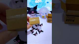 Unboxing mini box kuromi ⁉️🩵💜japan accessories kuromi sanrio kawaii cinnamoroll unboxing [upl. by Ahsenot]