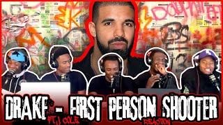 Drake  First Person Shooter Audio ft J Cole  Reaction [upl. by Korrie]