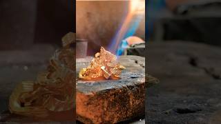 How to melt metal for jewelry vuong melting [upl. by Llednohs]