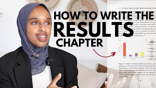 How To Write amp Structure The Results Chapter  Dissertation Writing Made Easy [upl. by Einnad]