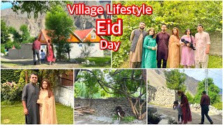 Village LifeStyle Eid Vlog  Village Dawat vlog on 2nd day of EID [upl. by Eelitan154]