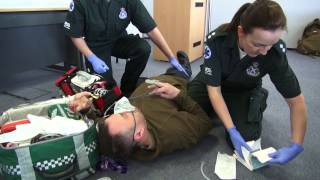 Traumatic Brain Injury scenario  Paramedic assesment [upl. by Ensoll635]