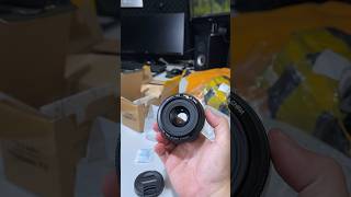 LENTE YONGNUO 35mm f2 CANON Unboxing yongnuo 35mm canon camera unboxing video fotografia [upl. by Ungley]