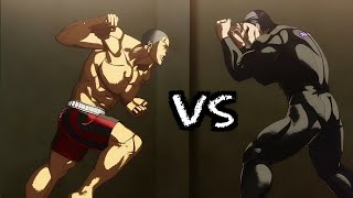 Kanoh Agito vs Ohkubo Naoya DUBBED Kengan Ashura HD The Fang of Metsudo vs The King of Combat [upl. by Eihs911]