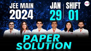 JEE Main 2024 Paper Solutions  29th Jan  Shift 1  JEE 2024 Paper Discussion jee jee2024 [upl. by Elbam805]