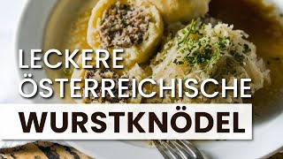 Hascheeknödel Wurstknödel aus Österreich I Hackfleisch im 9200A Blender I Bester Mixer 2021 [upl. by Sakiv]