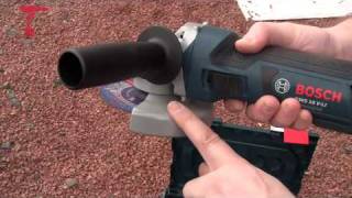 Bosch GWS18VLI Angle Grinder  First Look [upl. by Christal]