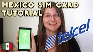 Getting a SIM card in Mexico Telcel  Mexico Travel 2022 [upl. by Llevol37]