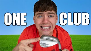 Can I Break 100 Only Using A Sand Wedge [upl. by Vtarj]