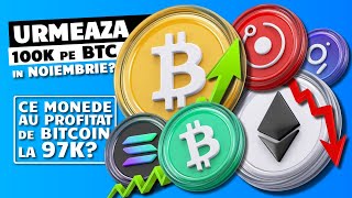 URMEAZA 100K PE BITCOIN  Criptomonedele de AI in Corectie  Solana si Raydium sunt bullish [upl. by Wernher]