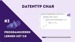 Wir lernen Programmieren mit C  Teil 324 Char [upl. by Lobiv204]