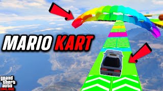 Mario Kart Stunt Races in GTA 5 [upl. by Anuska]