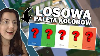 LOSUJĘ PALETĘ KOLORÓW DO DOMKU W THE SIMS 4 [upl. by Ybeloc]