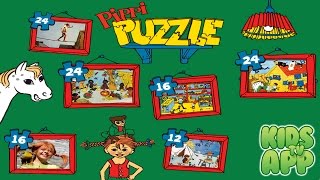 Pippi Puzzle Filimundus AB  Best App For Kids [upl. by Nedac]