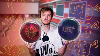 Black Widow 20 Hybrid Vs GB4 Hybrid  Bowling Ball Tournament Ep 8 [upl. by Olathe576]