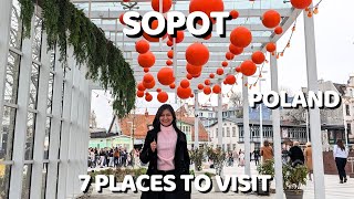 TRAVEL GUIDE in POLAND  7 Places to Visit in Sopot [upl. by Winikka378]