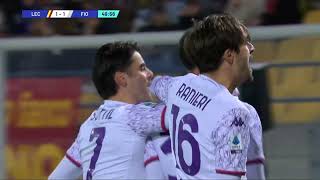 Highlights Lecce vs Fiorentina 32 [upl. by Stag688]