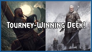 Myamons TournamentWinning Otkell Bear Witcher Mentors  Gwent Pro Rank Gameplay [upl. by Ayanal]