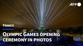 The opening ceremony of the Paris 2024 Olympic Games in photos  AFP [upl. by Thayer847]