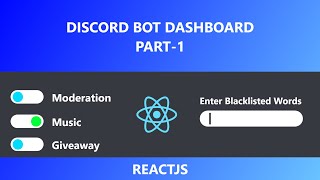 Discord Bot Dashboard Part 1 [upl. by Areehs87]