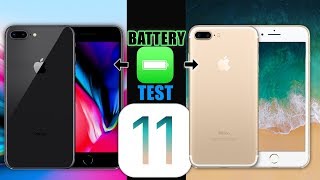 iPhone 8 Plus Vs iPhone 7 Plus Battery TEST This Might Surprise You [upl. by Leahcimnaes]