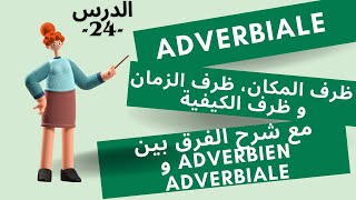 ظرف مكان، ظرف زمان، ظرف الكيفية الدرس24 Adverbiale [upl. by Oppen]