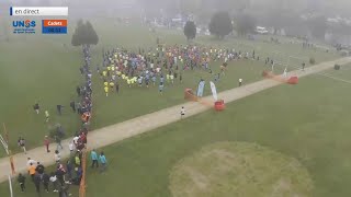 003  1706 Course Cadets  Championnats de France UNSS de Crosscountry 2024 [upl. by Haveman13]