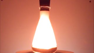 Chemistry experiment 27  Reaction between sodium metal and chlorine gas [upl. by Nitnert598]