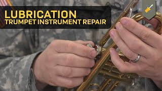 Lubrication Trumpet Instrument Repair [upl. by Nerac121]