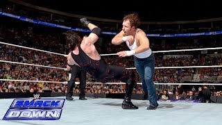 Dean Ambrose vs Kane SmackDown June 20 2014 [upl. by Duaner]