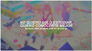 Gotoubun no Hanayome S1 Opening Full  Gotoubun no Kimochi  Sub Español 『AMV』♡ [upl. by Verda]