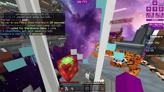 CubeCraft Eggwars Duos Speedrun Any 34s 1012 players [upl. by Korns]