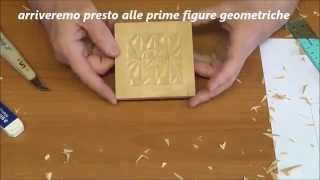 Video corso di intaglio legno a punta di coltello per principianti [upl. by Ettennaj818]