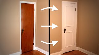 How to update an old interior door [upl. by Pasho]