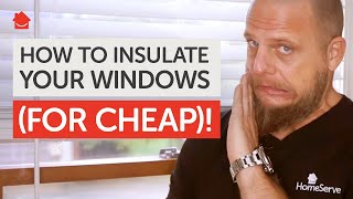 How to Insulate Windows  Cheap and Easy with Plastic Film [upl. by Neelasor]