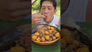 Adobong goyamatrisan pagkaingbukid mukbang filipinofood pagkaingpinoy food [upl. by Repip]