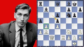 Fischer outplayed  Fischer vs Petrosian Game 5  Candidates 1971 [upl. by Nabi]