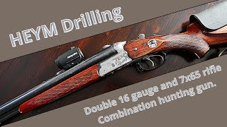 HEYM Drilling combination hunting firearm [upl. by Teleya]