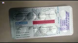 Bilanix Tablet  Bilastine Tablets  Bilanix Tablet Uses Side effects benefits Dosage Composition [upl. by Erehc633]