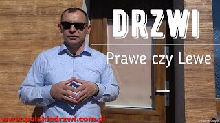 jak określić Kierunek otwierania drzwi  Drzwi prawe drzwi lewe a może obrotowe [upl. by Nryhtak338]