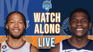 Live Minnesota Timberwolves vs New York Knicks Preseason Game 3 WatchAlong [upl. by Berta856]