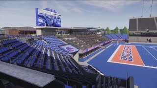 Boise State reveals new details timeline for North End Zone Project [upl. by Porett]