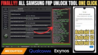 Finally🔥 All Samsung FRP Bypass 2024 Android 141312 Latest Security  All Samsung FRP Unlock Tool✅ [upl. by Tannenwald]