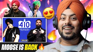 Reaction on 410 OFFICIAL VIDEO SIDHU MOOSE WALA  SUNNY MALTON [upl. by Reppart]