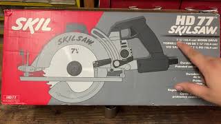 Skilsaw HD 77 UnboxingSetup [upl. by Nottage501]